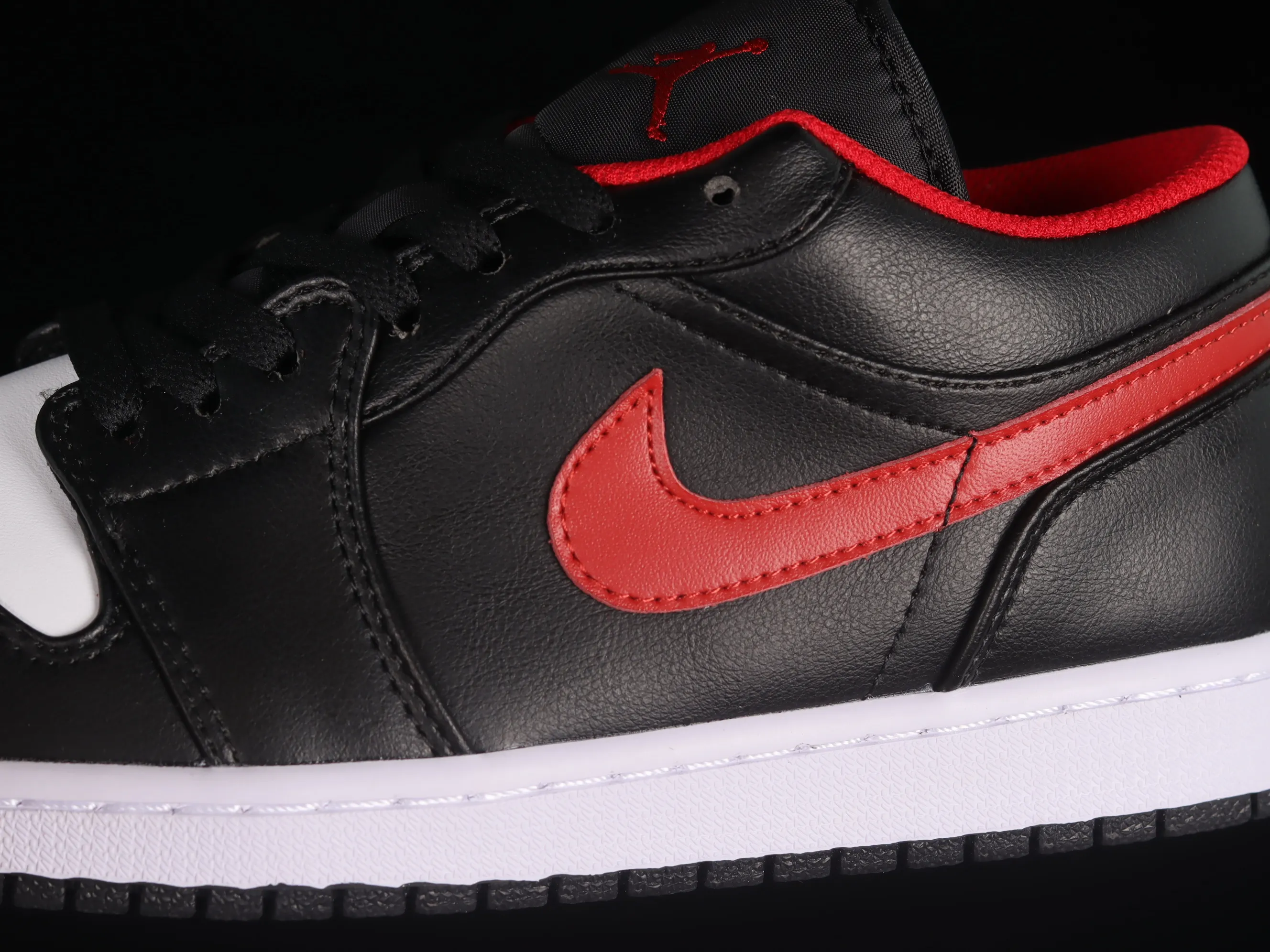 All categories Air Jordan Jordan series basketball shoes Air Jordan 1 Low Z version Air Jordan 1 Low "White Toe" AJ1 Joe 1 small black red toe low-top basketball shoes 553558-063